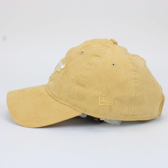 Chicago Bulls NBA New Era 9Twenty Adjustable 100% Polyester Strap Hat Jordan Tan - Picture 3 of 6